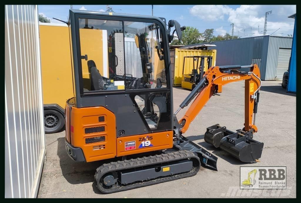 Hitachi ZX 19-6 CR حفارات صغيرة أقل من 7 طن (حفارات صغيرة)