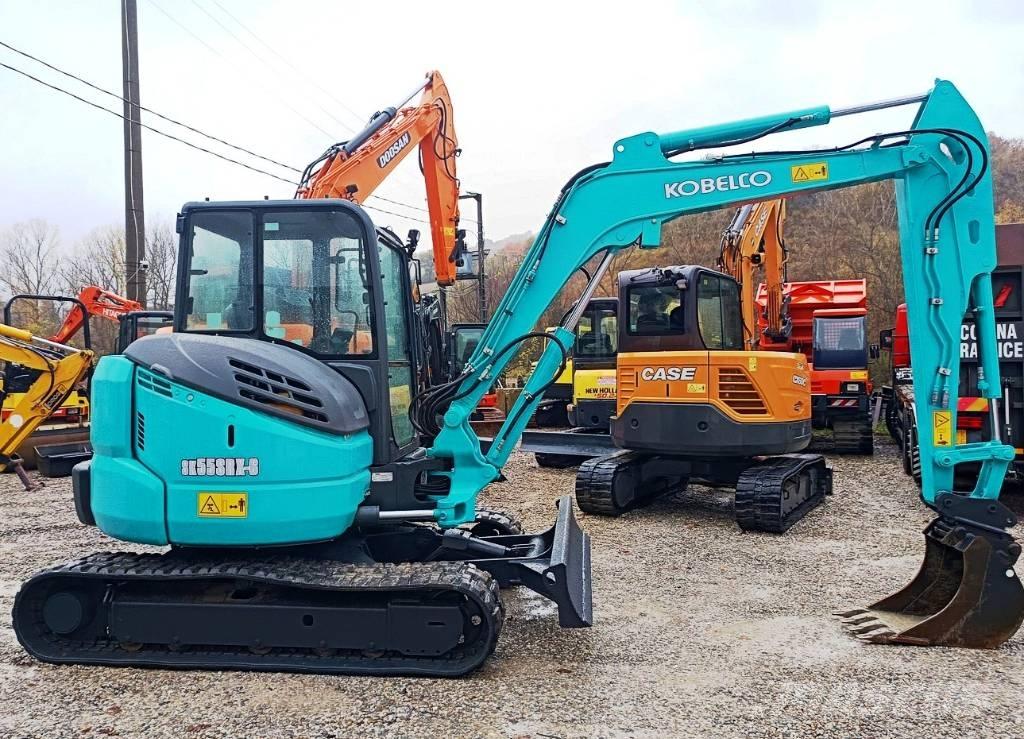 Kobelco SK 55 SRX-6 حفارات صغيرة أقل من 7 طن (حفارات صغيرة)