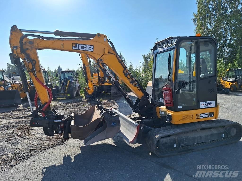 JCB 56 Z-2 حفارات صغيرة أقل من 7 طن (حفارات صغيرة)