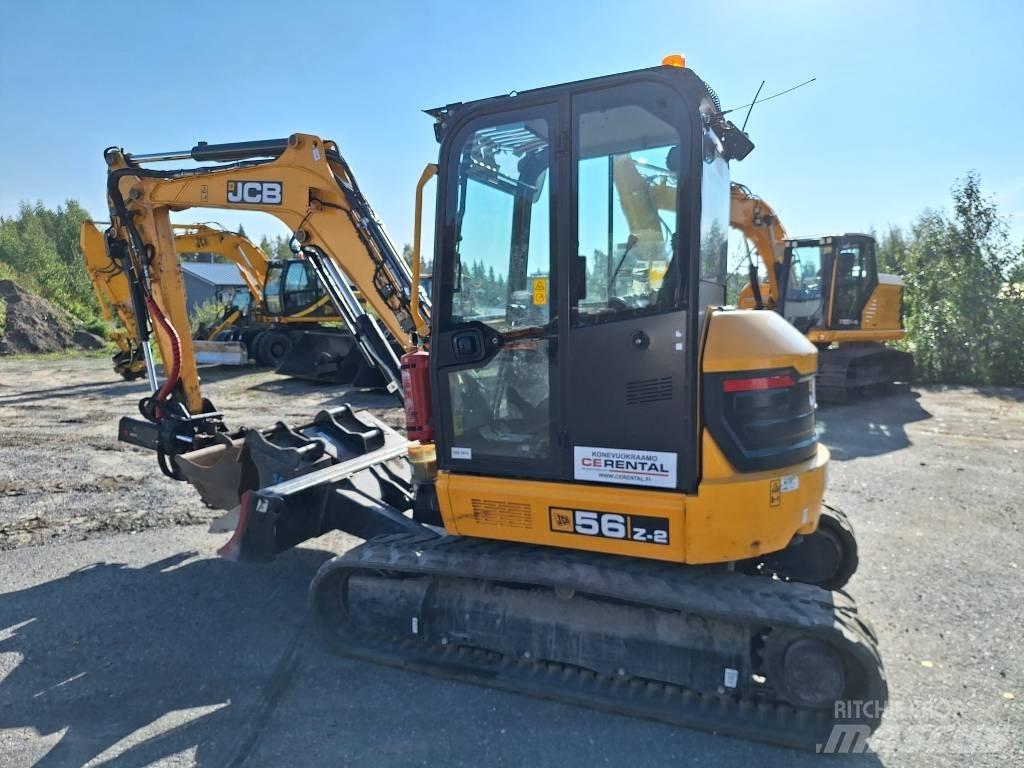 JCB 56 Z-2 حفارات صغيرة أقل من 7 طن (حفارات صغيرة)