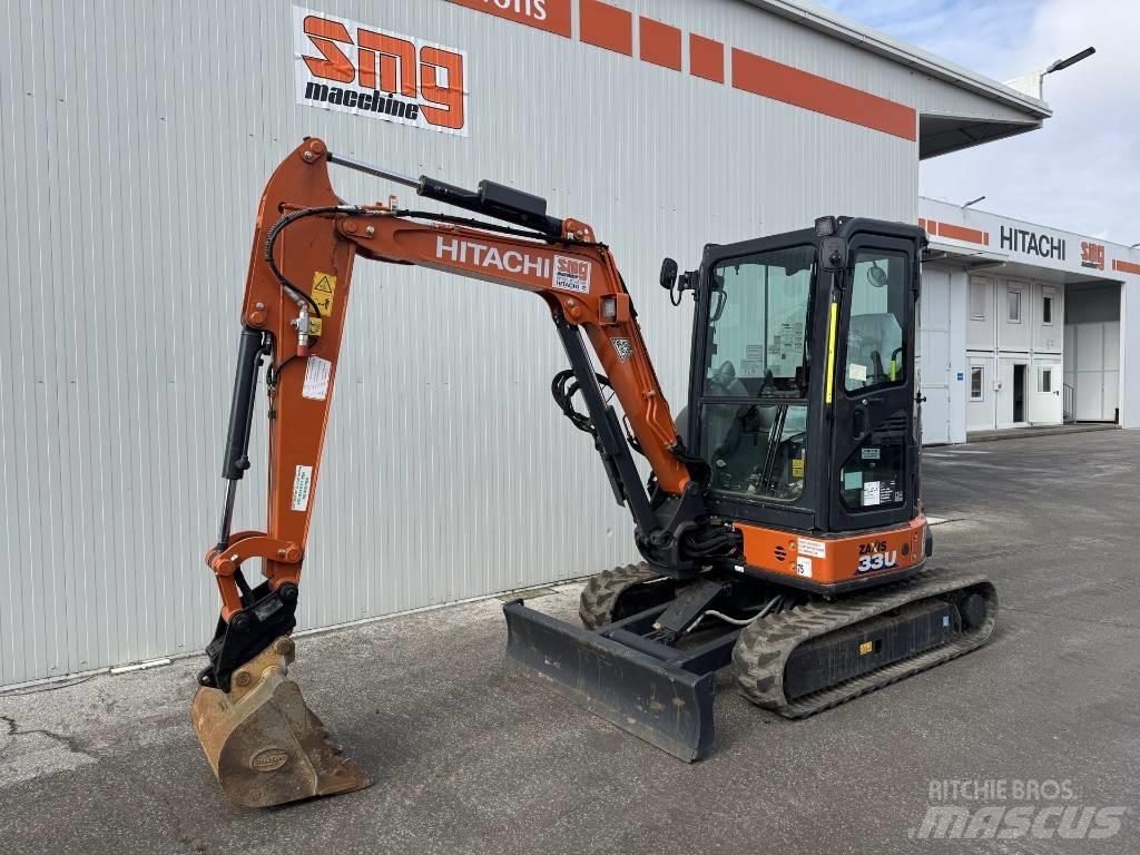Hitachi ZX 33 U-6 حفارات صغيرة أقل من 7 طن (حفارات صغيرة)