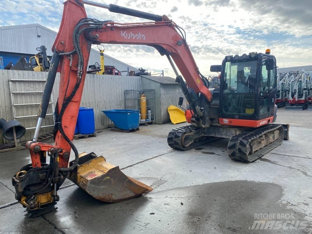 Kubota KX 080-4 حفارات وسط 7 طن - 12 طن