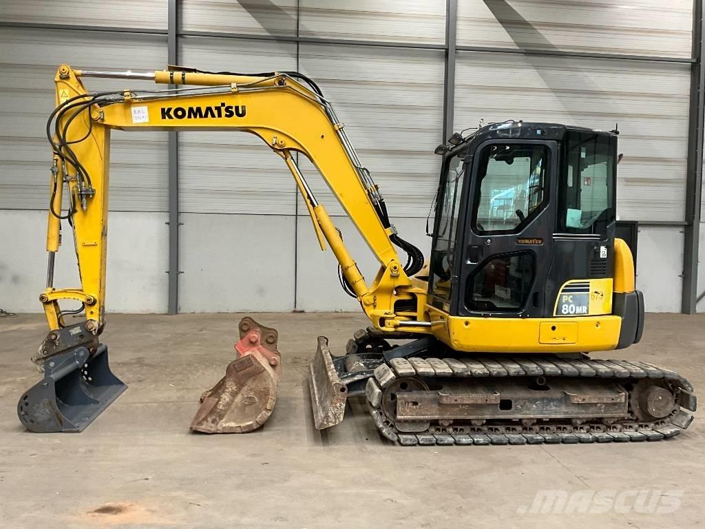 Komatsu PC 80 MR-3 حفارات وسط 7 طن - 12 طن