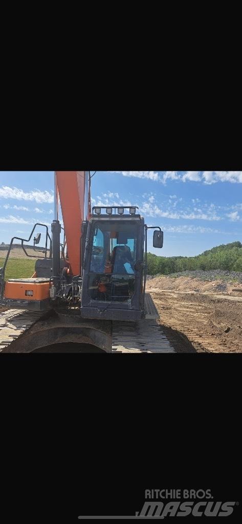 Doosan Dx225-5 حفارات طويلة الذراع