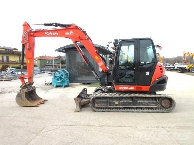 Kubota KX 080-4a2 حفارات زحافة