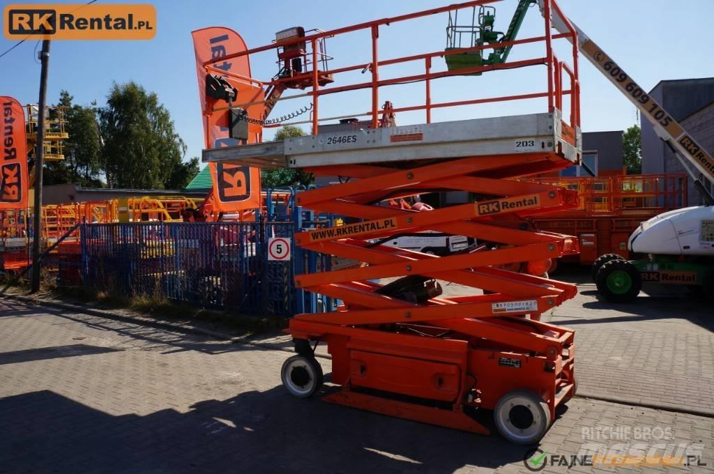 JLG 2646 ES رافعات مقصية الشكل