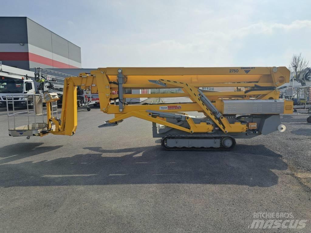 Ommelift 2750 RXBD رافعات ذراع ذاتية الحركة مدمجة