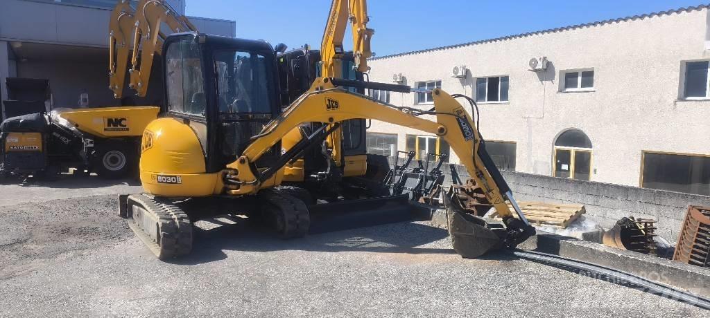 JCB 8030 حفارات صغيرة أقل من 7 طن (حفارات صغيرة)