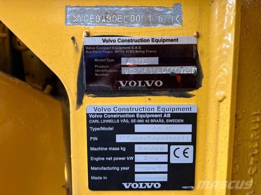 Volvo A30E ساحبات مفصلية