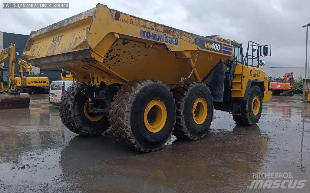 Komatsu HM400-5E0 ساحبات مفصلية