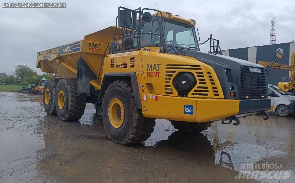 Komatsu HM400-5E0 ساحبات مفصلية