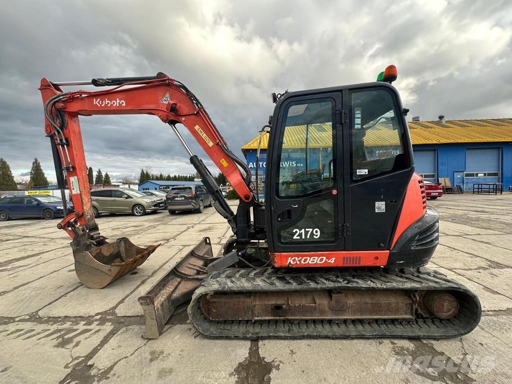 Kubota KX-080-4 Mini excavators < 7t (Mini diggers)