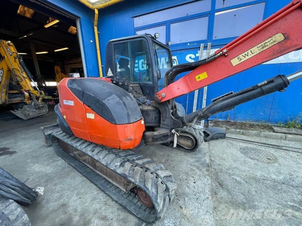 Kubota KX-080-4 حفارات صغيرة أقل من 7 طن (حفارات صغيرة)