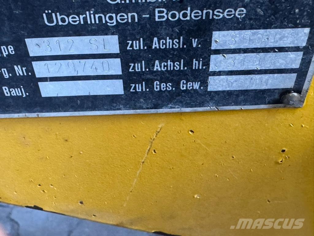 Kramer-allrad 312 SL لوادر بعجل