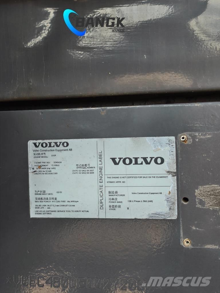 Volvo EC 480 D L حفارات زحافة