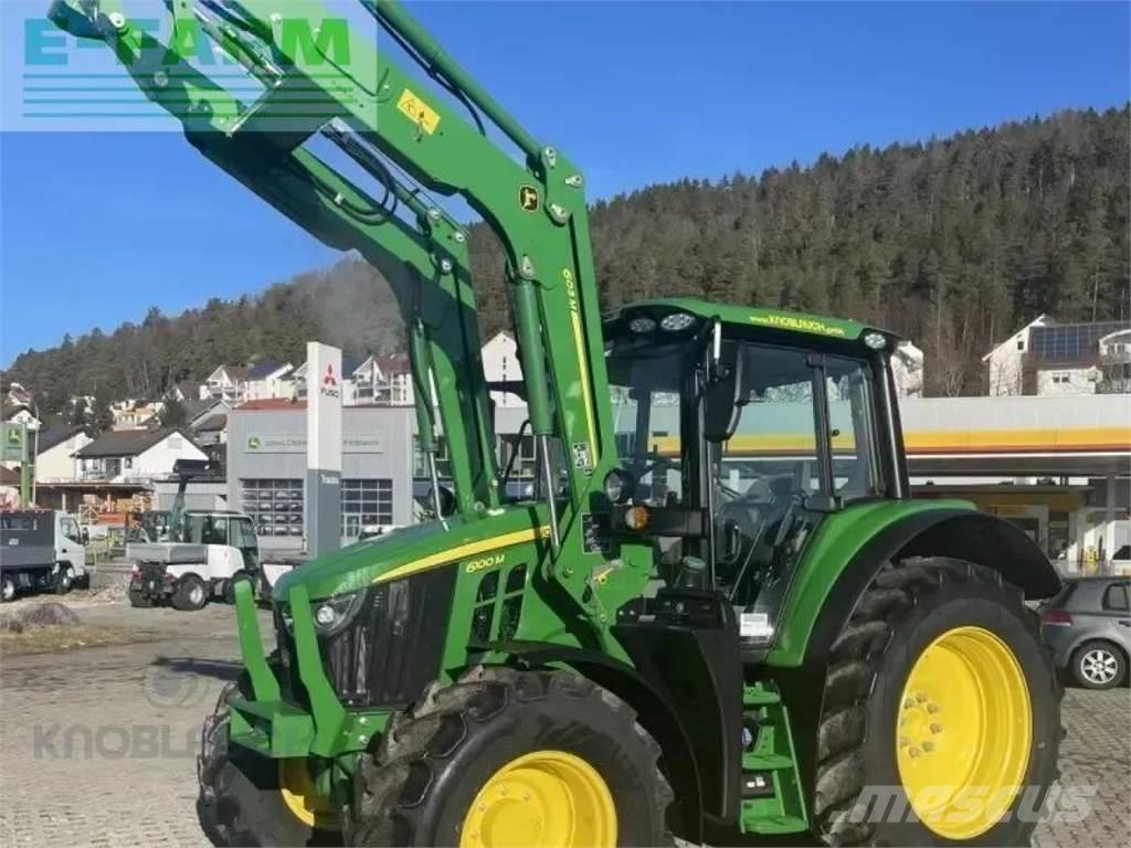 John Deere 6100m الجرارات