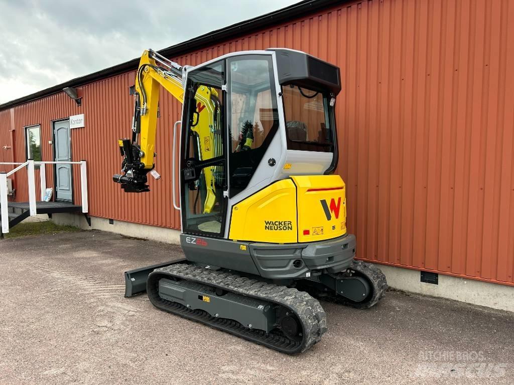 Wacker Neuson EZ26 حفارات صغيرة أقل من 7 طن (حفارات صغيرة)