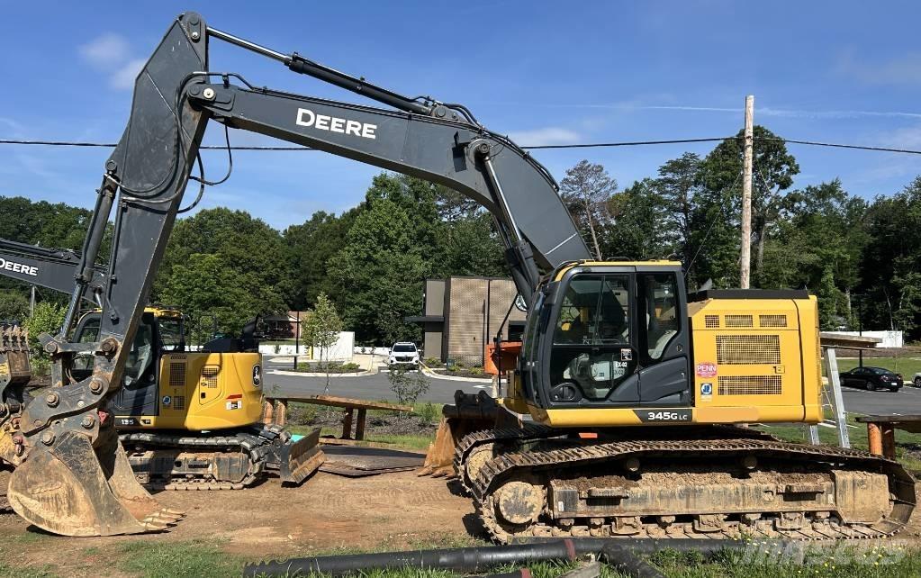 DEERE 345G LC حفارات زحافة
