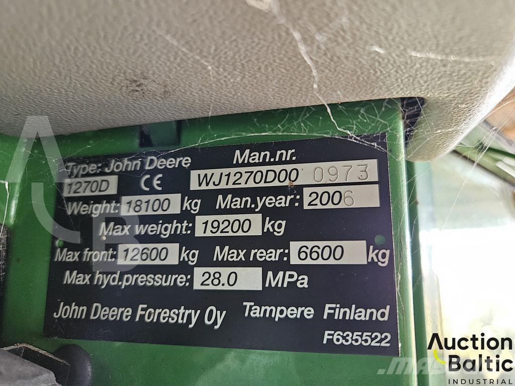 John Deere 1270 D حصادات