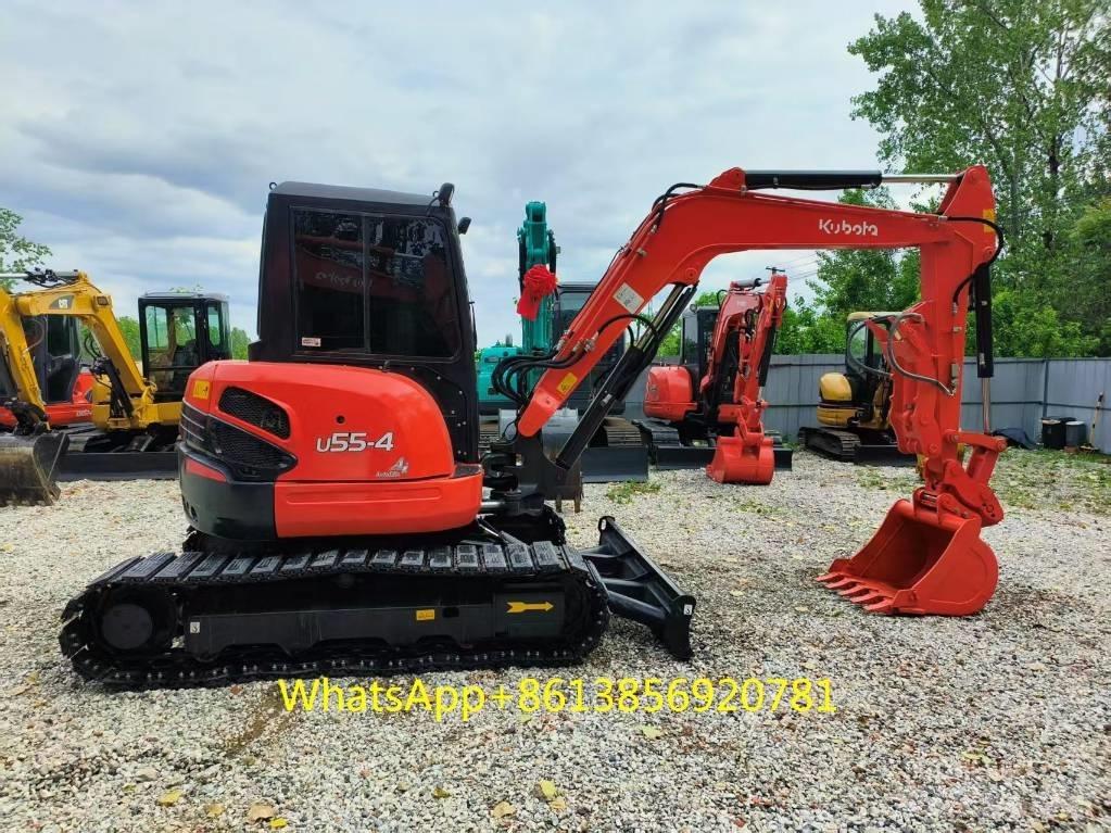 Kubota U 55-4 حفارات صغيرة أقل من 7 طن (حفارات صغيرة)