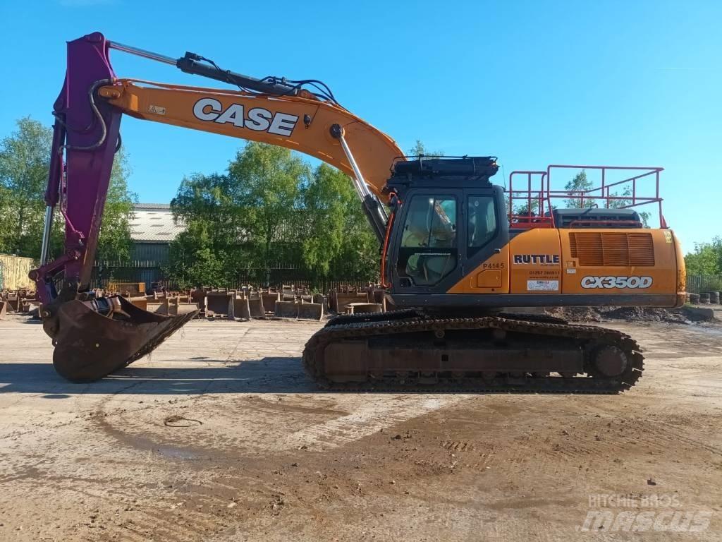 CASE CX350D حفارات زحافة