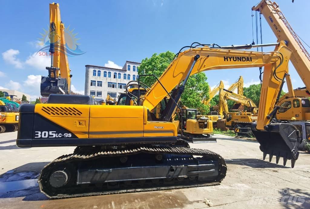 Hyundai R 305LC-9S حفارات زحافة