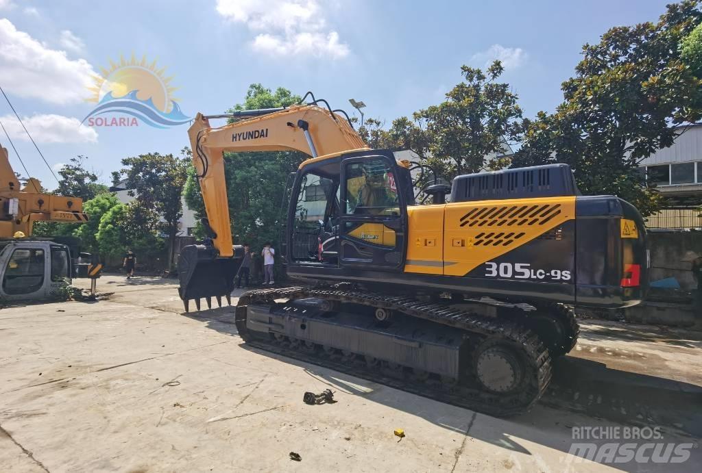 Hyundai R 305LC-9S حفارات زحافة