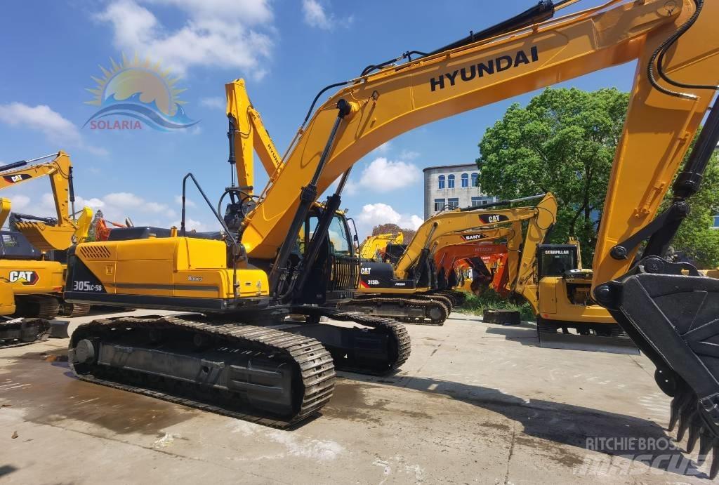 Hyundai R 305LC-9S حفارات زحافة