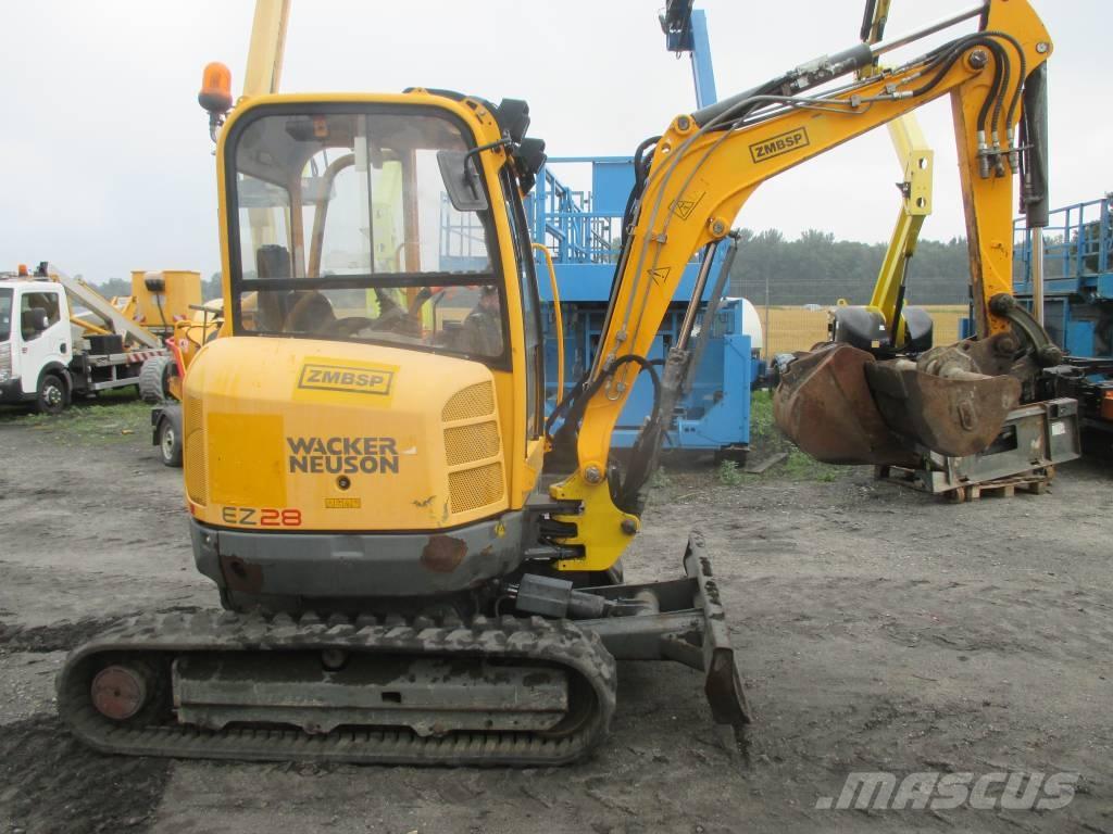 Wacker Neuson EZ 28 حفارات صغيرة أقل من 7 طن (حفارات صغيرة)