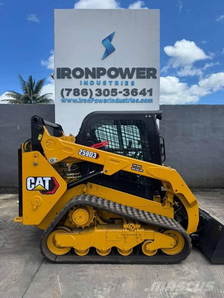 CAT 259 D3 لوادر انزلاقية التوجيه