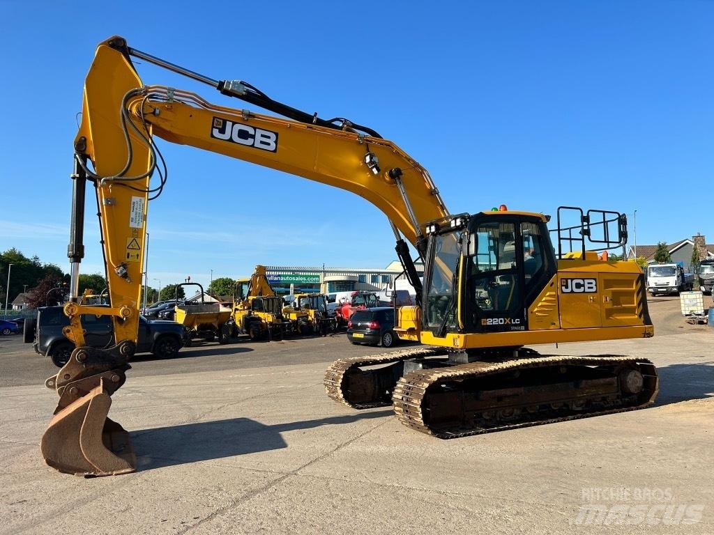 JCB 220X L حفارات زحافة