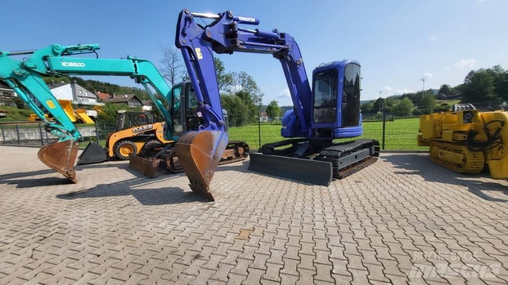 Komatsu PC 75 UU-2 حفارات وسط 7 طن - 12 طن