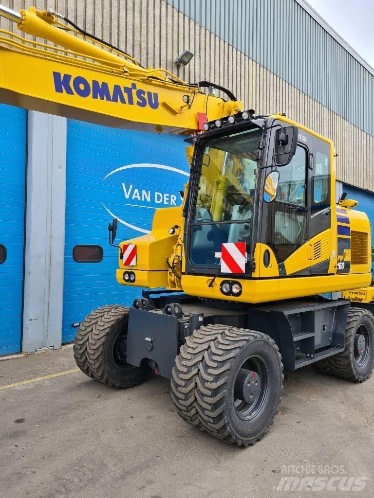 Komatsu PC 160 LC حفارات زحافة