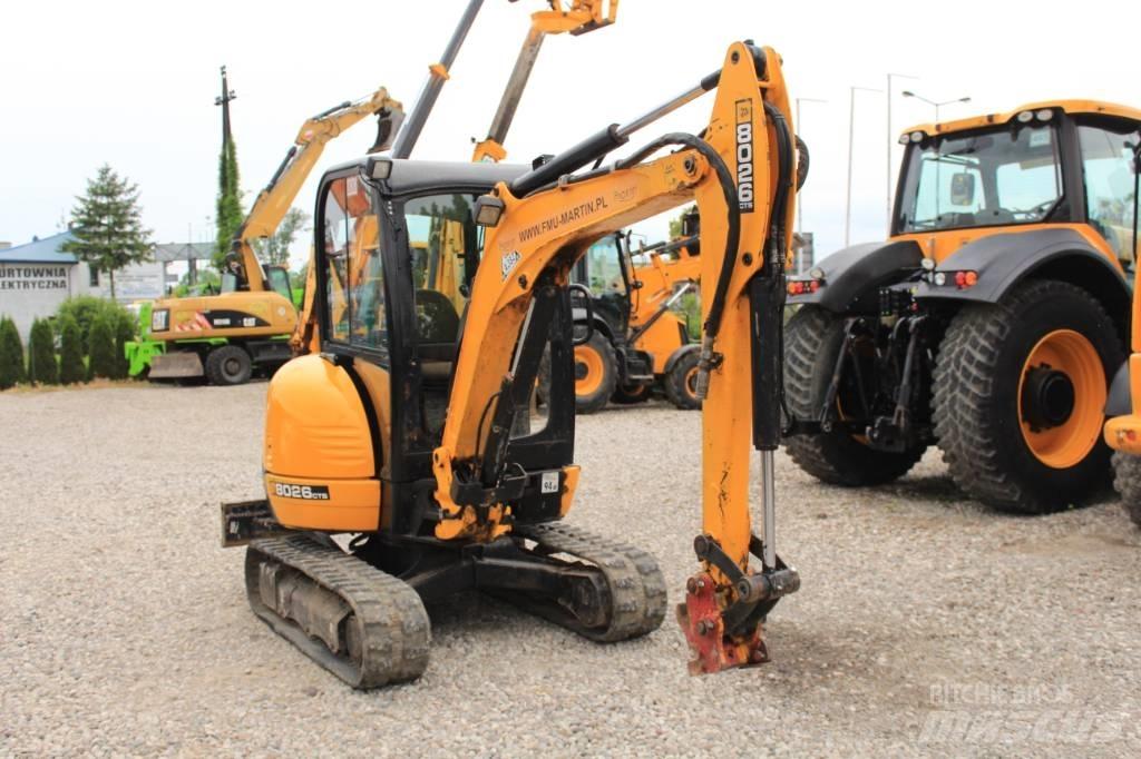 JCB 8026 CTS حفارات صغيرة أقل من 7 طن (حفارات صغيرة)