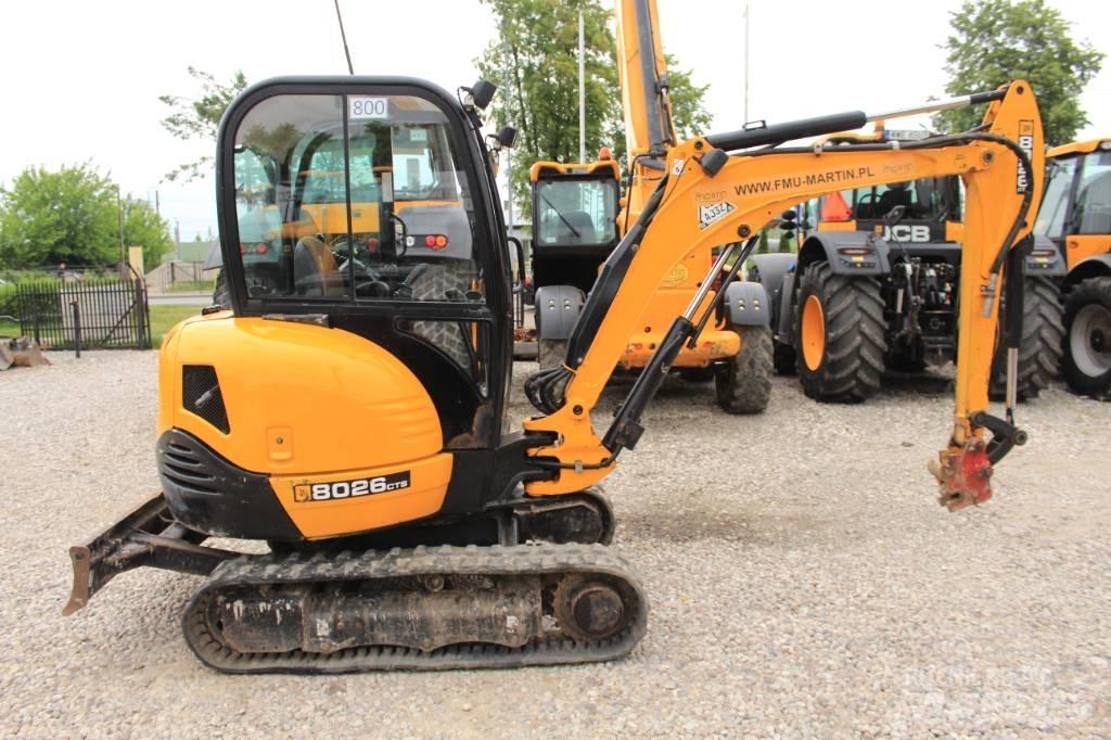 JCB 8026 CTS حفارات صغيرة أقل من 7 طن (حفارات صغيرة)