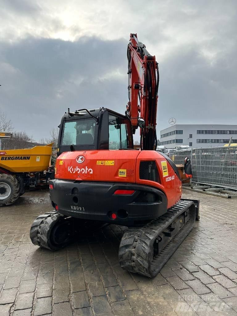 Kubota KX 080-4 حفارات وسط 7 طن - 12 طن