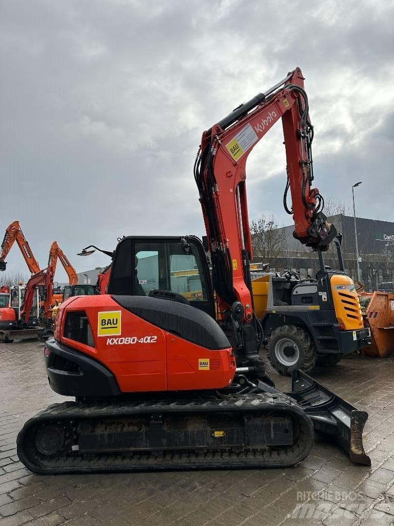 Kubota KX 080-4 حفارات وسط 7 طن - 12 طن