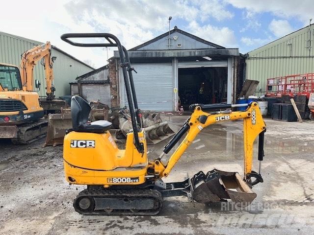 JCB 8008 CTS حفارات صغيرة أقل من 7 طن (حفارات صغيرة)