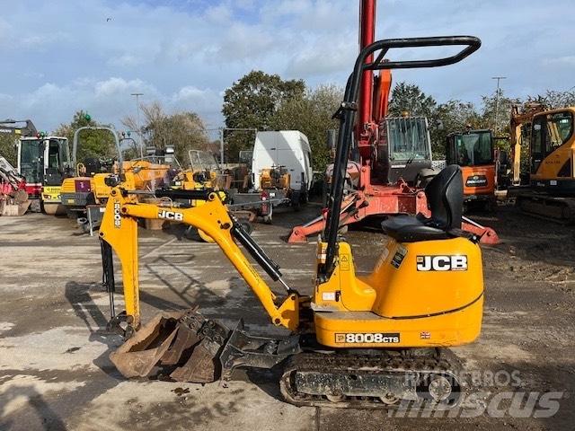 JCB 8008 CTS حفارات صغيرة أقل من 7 طن (حفارات صغيرة)