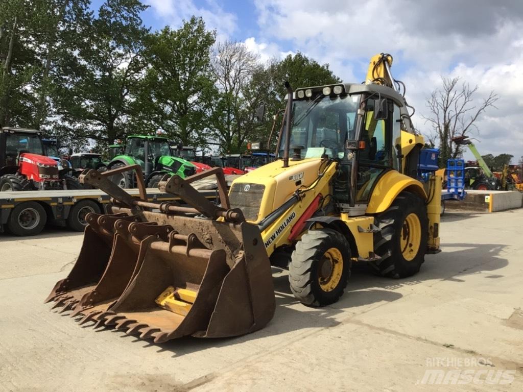 New Holland B 110 لوادر ذات جرافات عكسية