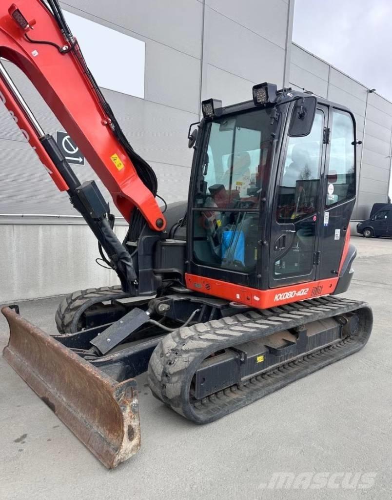 Kubota KX 080-4 حفارات وسط 7 طن - 12 طن