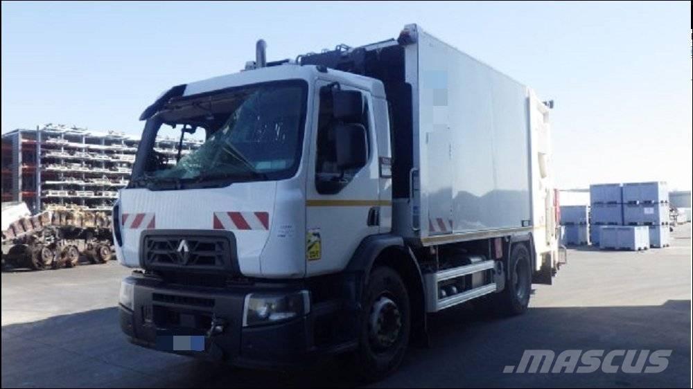 Renault D 210 شاحنات المخلفات