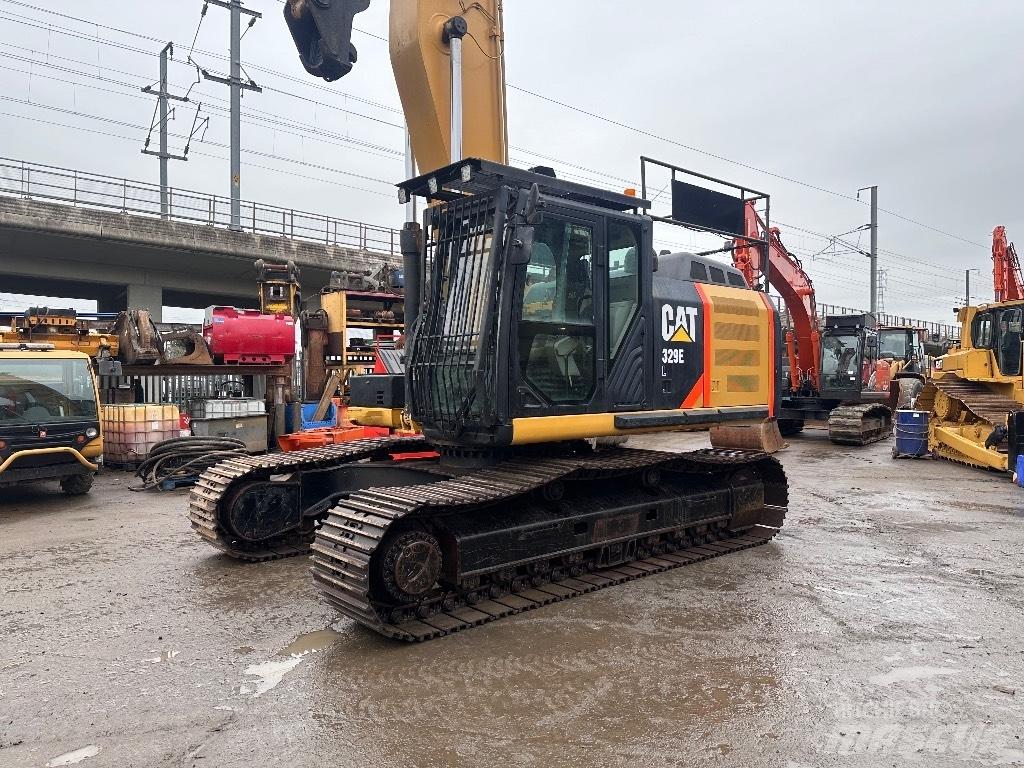 CAT 329 E LR حفارات هدم
