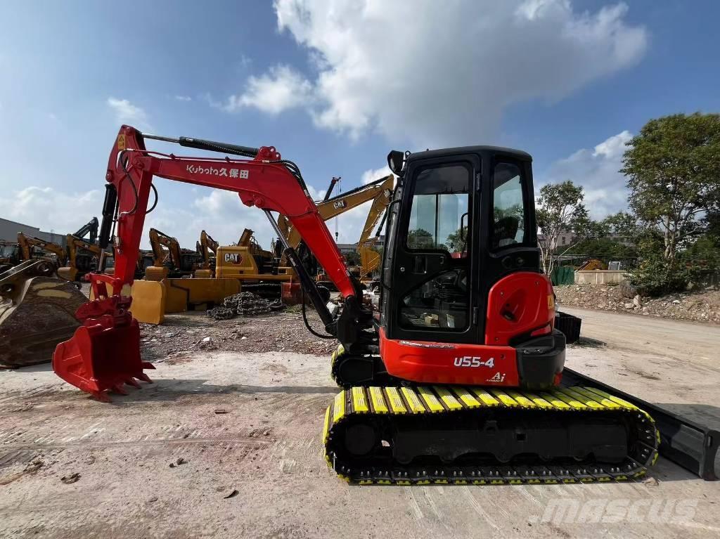 Kubota U 55-4 حفارات صغيرة أقل من 7 طن (حفارات صغيرة)
