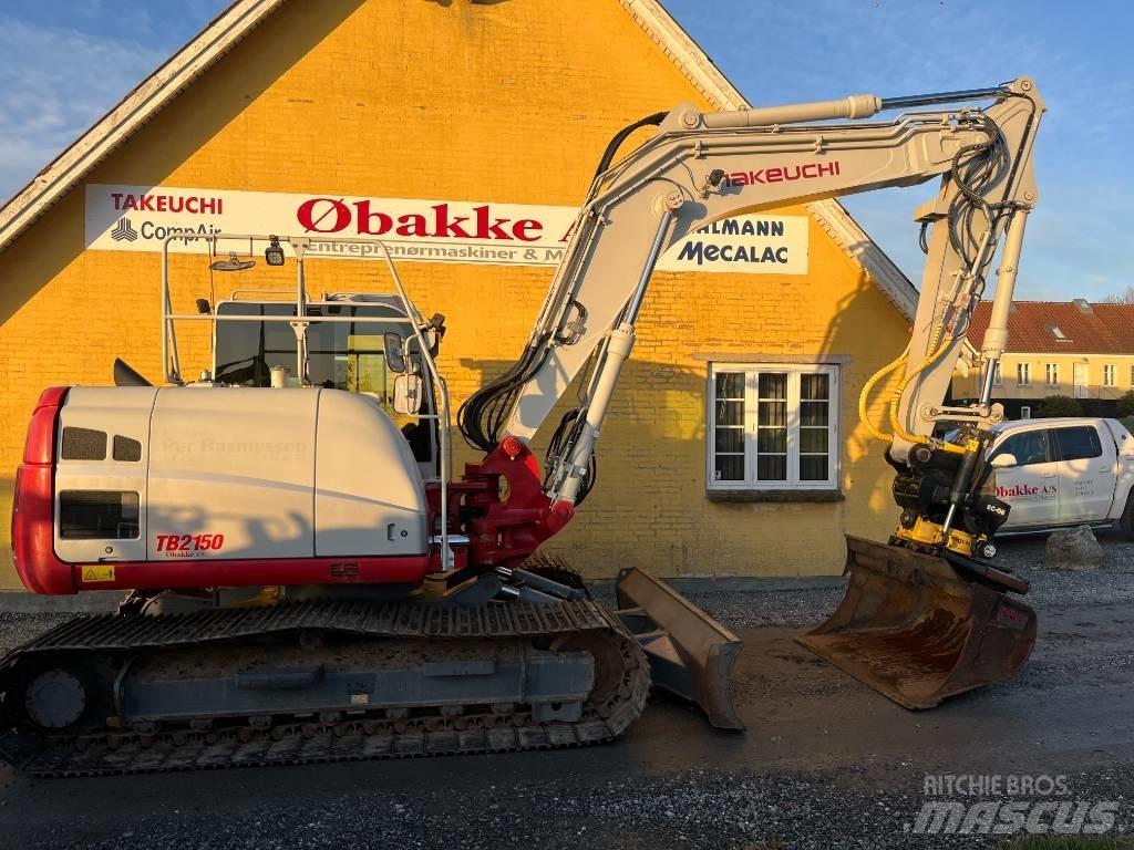 Takeuchi TB 2150 حفارات زحافة