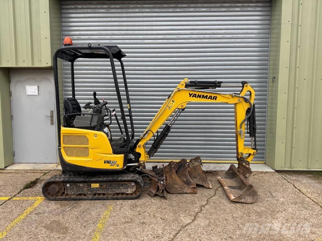 Yanmar Vio 17 حفارات صغيرة أقل من 7 طن (حفارات صغيرة)