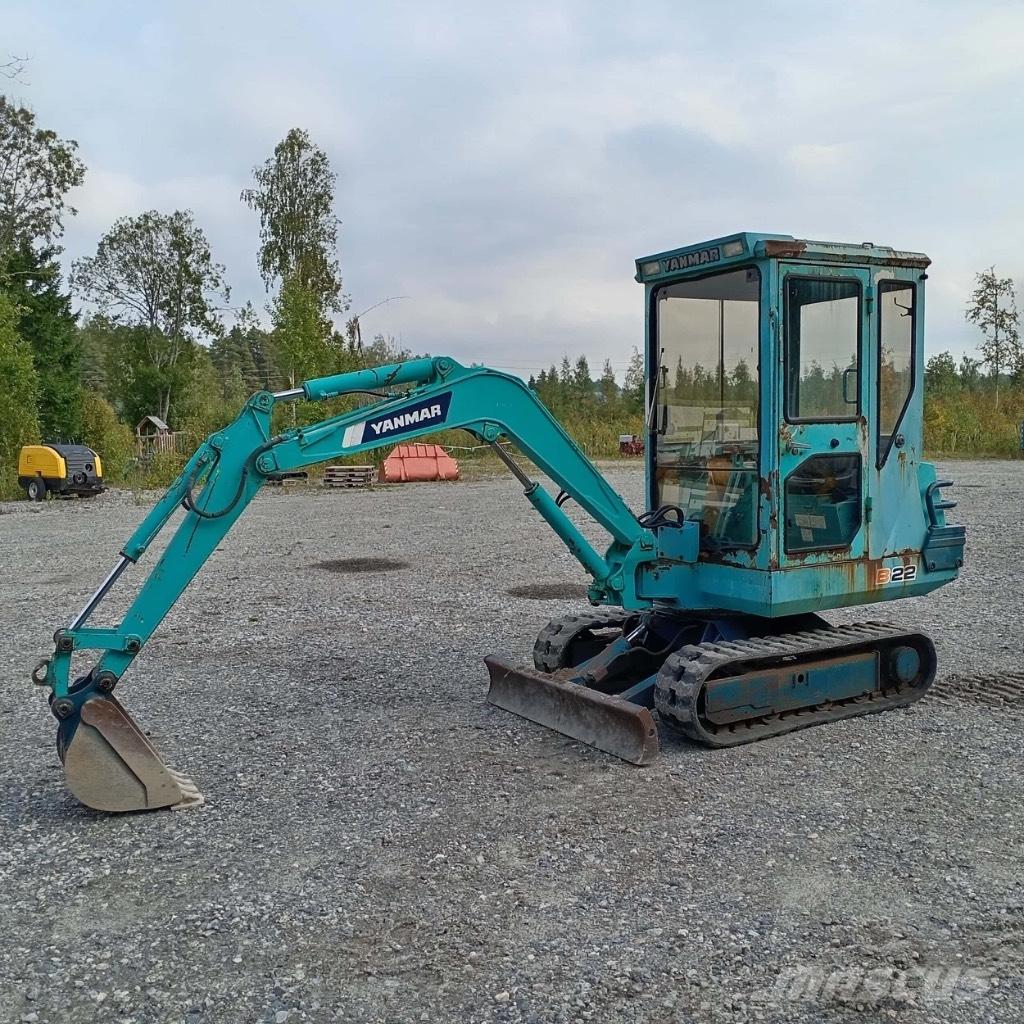 Yanmar B 22 حفارات صغيرة أقل من 7 طن (حفارات صغيرة)