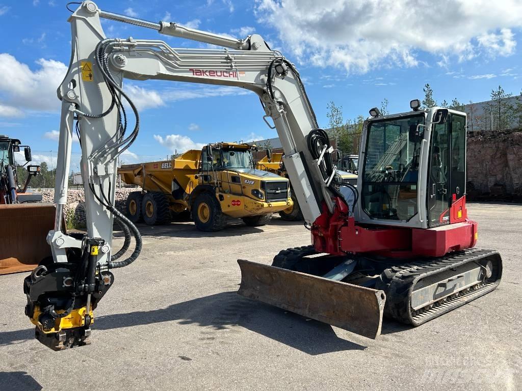 Takeuchi TB280FR حفارات وسط 7 طن - 12 طن