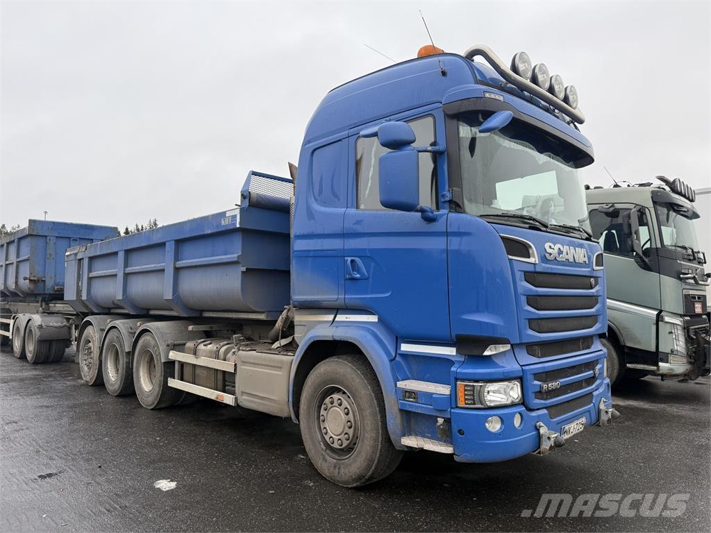 Scania R580 شاحنات قلابة