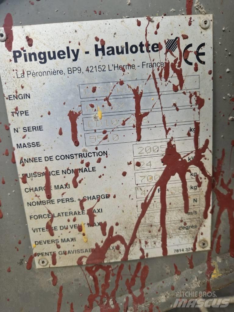 Haulotte H 12 SX رافعات مقصية الشكل